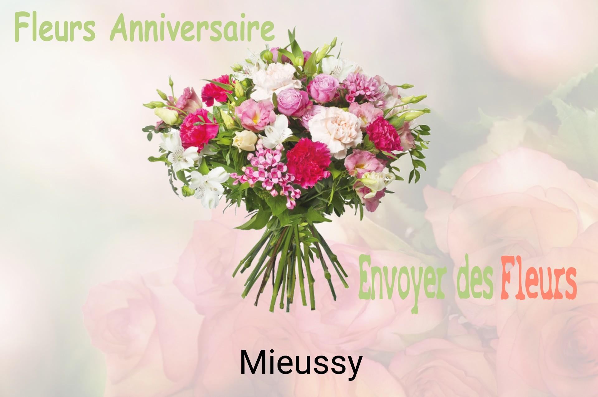 Bouquet de fleurs d’anniversaire livré à Mieussy